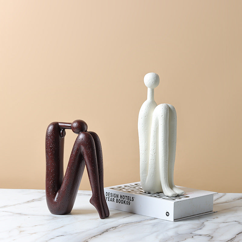 Sculptura Boekensteunen - Wit Porselein, Sculpturaal Ontwerp 8