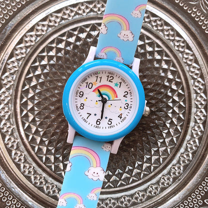 TimeRainbow™ – Leerzaam Kinderhorloge met Regenboog – Speels Tijdsinzicht Accessoire