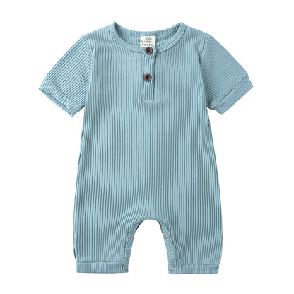 CoolNest™ – Zomerromper met Makkelijke Sluiting – Baby Speelkleding