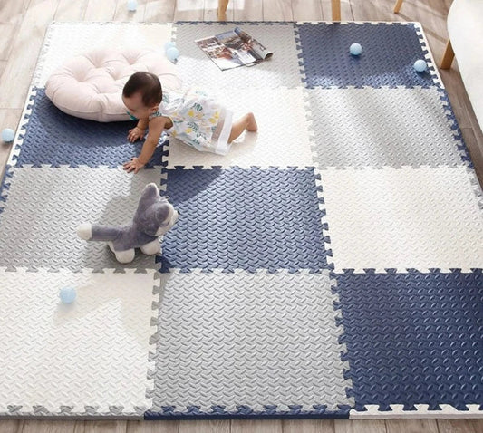 PlayNest™ – Veilige Dikke Speelmat – Comfortabel Avontuur voor Baby's