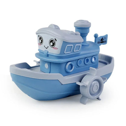 SplashVoyager™ – Cartoon Schip met Waterwiel – Educatief Badspeelgoed