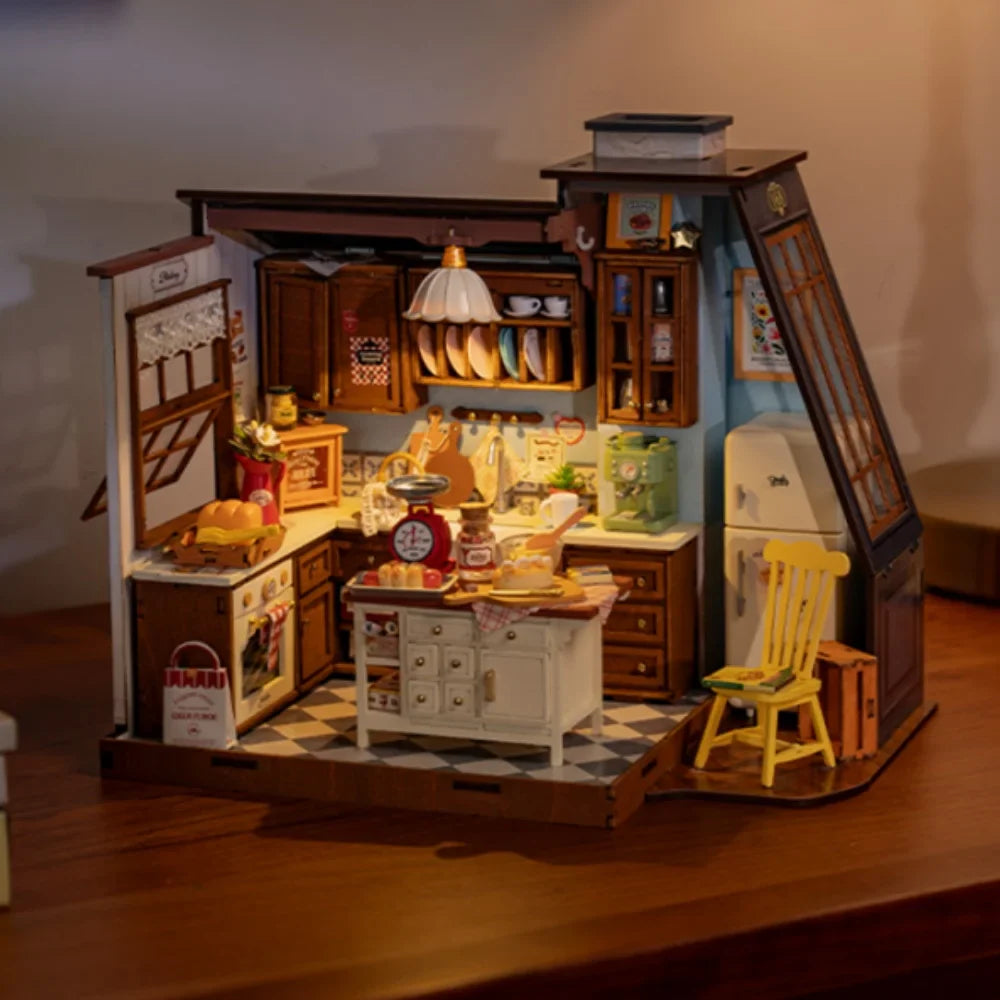 BakeCraftKitchen™ – DIY Miniatuur Bakkeuken – Creatief Bouwpakket