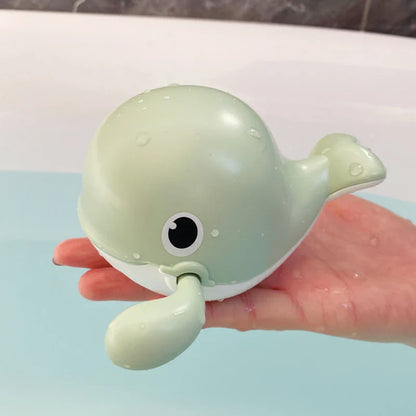 SwimSpinny™ – Opwindbaar Dierenspeeltje voor in Bad – Drijvend Badspeelplezier