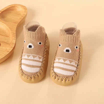 SoftGrip™ – Antislip Babysokken met Kurkzool – Comfortabele Eerste Stapjes