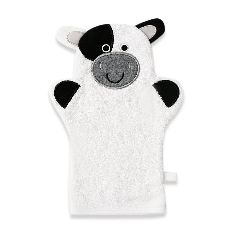 SoftGlove™ – Zachte Baby Washhandschoen van Katoen – Comfortabele Dagelijkse Verzorging