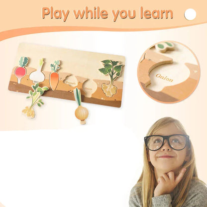 4Ever Wood Farm Puzzle - Boer puzzel - Leerzame puzzel