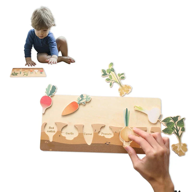 4Ever Wood Farm Puzzle - Boer puzzel - Leerzame puzzel
