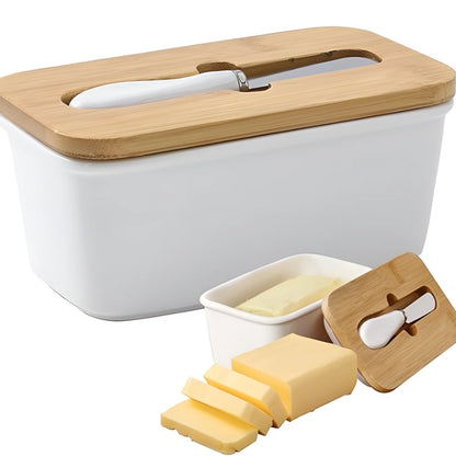 Sento Butter Slicer Holder - Ceramic, Compact Design 0