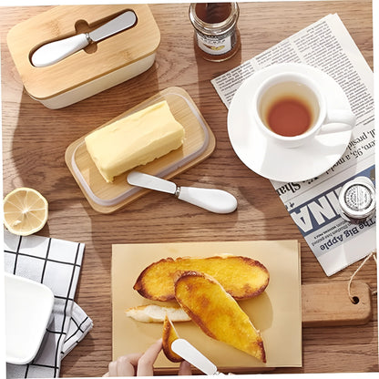 Sento Butter Slicer Holder - Ceramic, Compact Design 6