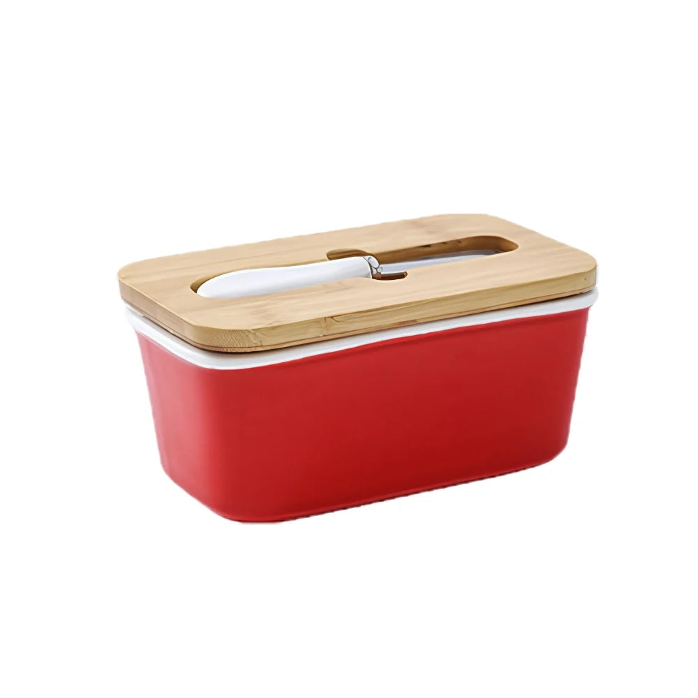 Sento Butter Slicer Holder - Ceramic, Compact Design 9