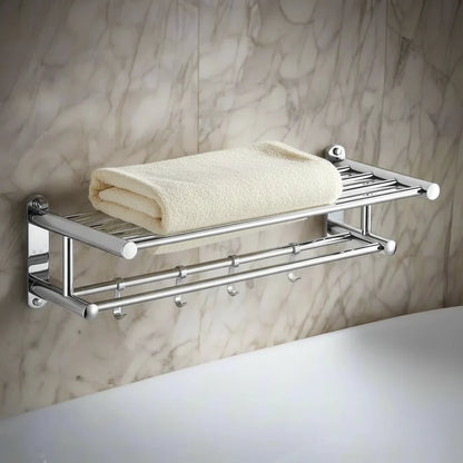 Sento Handdoekrek - Roestvrij Staal, Ruimtebesparend Wandmodel voor Badkamer en Keuken 2