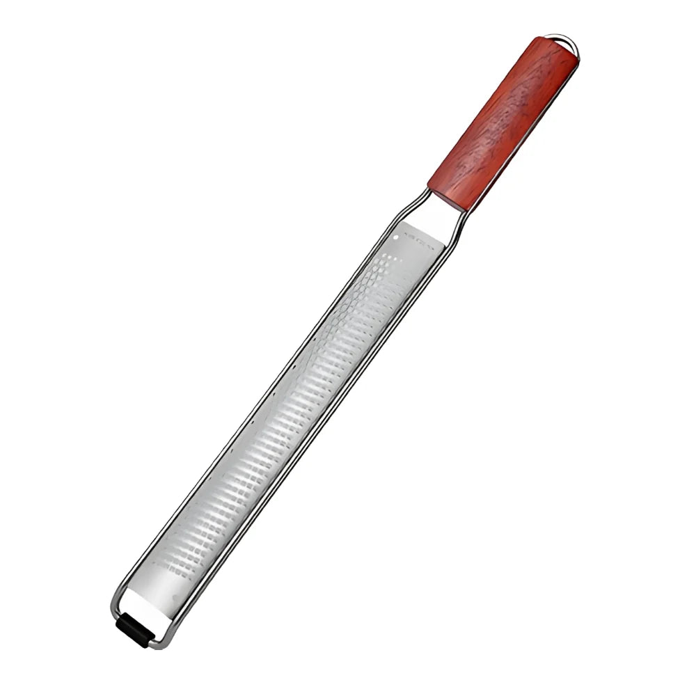 Sento Multifunctionele Rasp - Roestvrij Staal, Lange Houten Steel 6