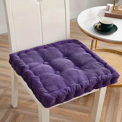 Sento Stoelkussen - Stapelbaar Corduroy, Extra Dik Comfort 4