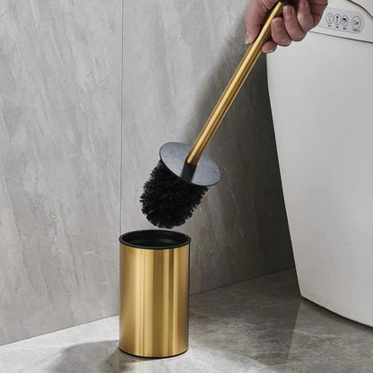 Sento Toiletborstelset - Roestvrij Staal, Compact Ontwerp 0