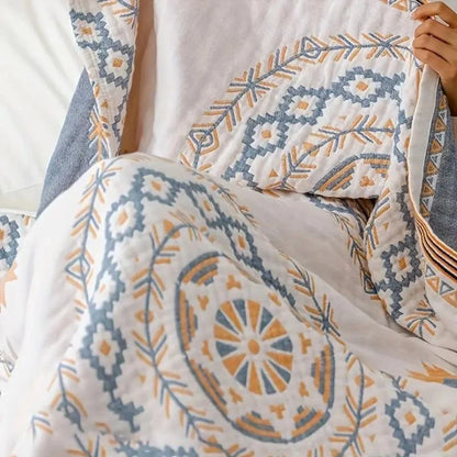 Sereen Mandala Deken - 100% Katoen, Boho Stijl 1