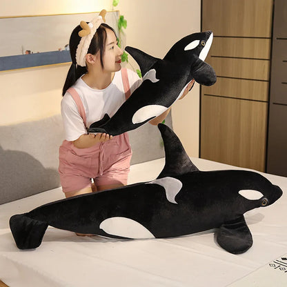 OceanHug™ – Zachte Orka Knuffel – Schattig Zeevriendje Speelgoed
