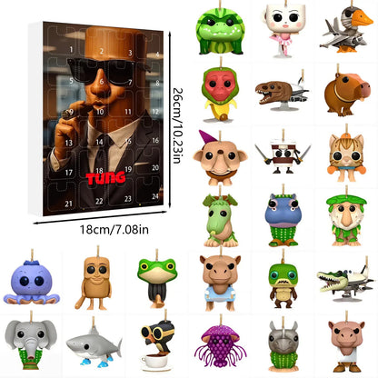 MemeChaos™ – Humoristische Adventskalender met 24 Verrassingen – Chaotisch Feest Pakket