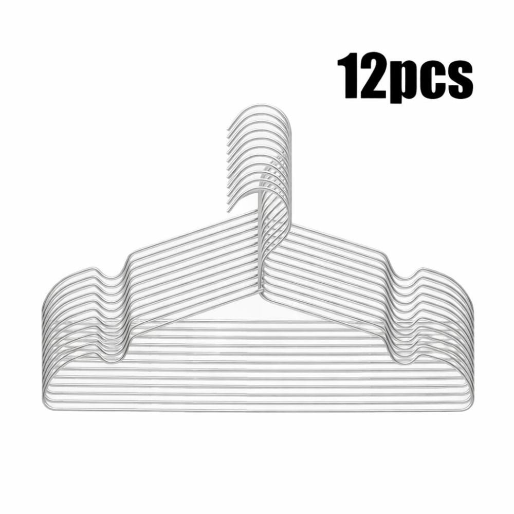 Sileo Kleerhangers Set - Aluminium, Slank Design, 12-delig 0
