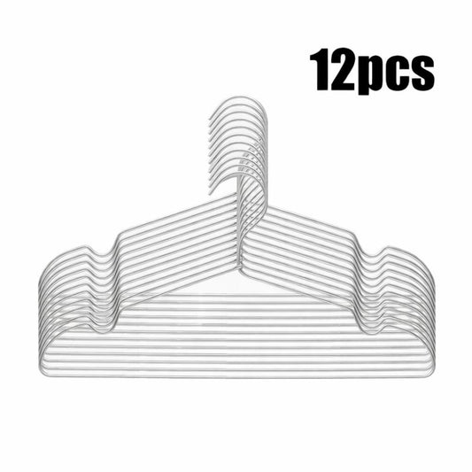 Sileo Kleerhangers Set - Aluminium, Slank Design, 12-delig 0