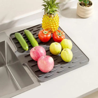 Silicool Afdruipmat - Voedselveilig Siliconen, Multifunctioneel Design 3