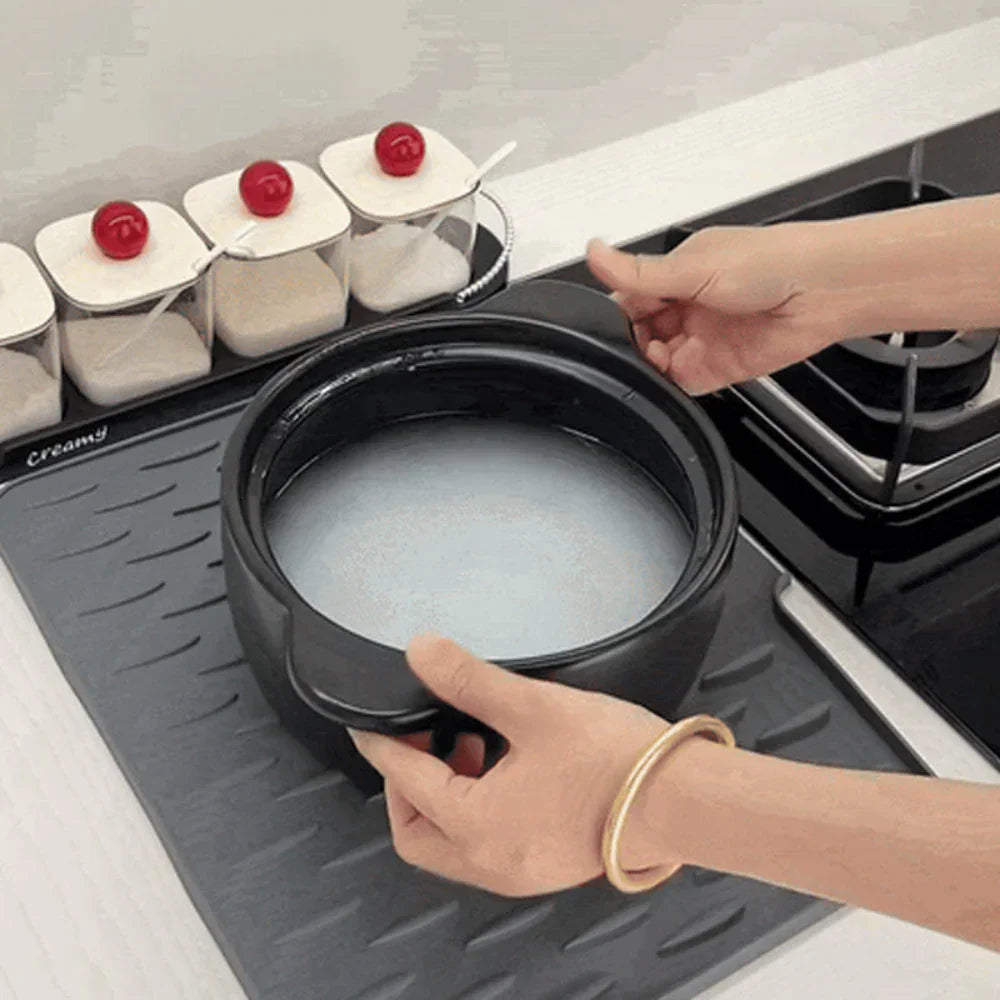 Silicool Afdruipmat - Voedselveilig Siliconen, Multifunctioneel Design 5