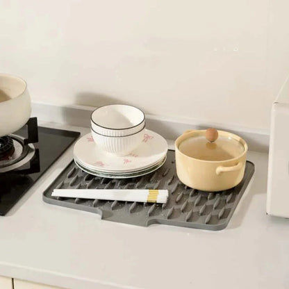 Silicool Afdruipmat - Voedselveilig Siliconen, Multifunctioneel Design 6