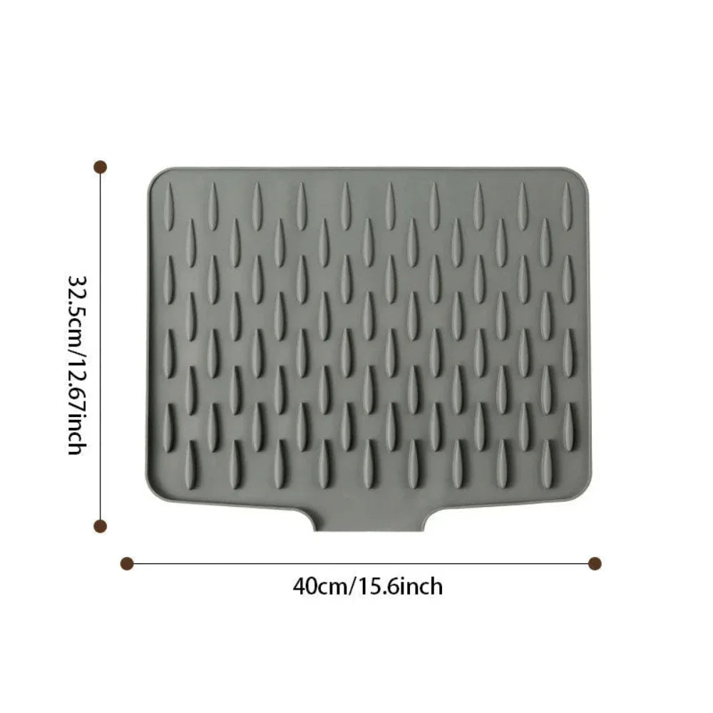 Silicool Afdruipmat - Voedselveilig Siliconen, Multifunctioneel Design 8