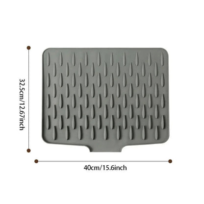 Silicool Afdruipmat - Voedselveilig Siliconen, Multifunctioneel Design 8