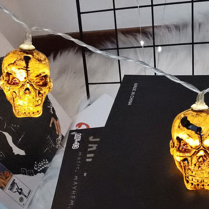 Skelet LED String Light - Geel, Energiezuinig voor Feestverlichting 2