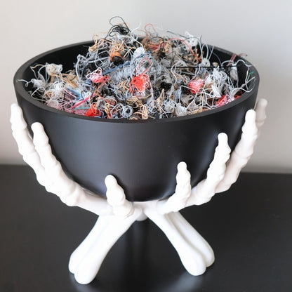 Skelex Candy Bowl - Matzwart Kunststof, Afneembaar Design 1