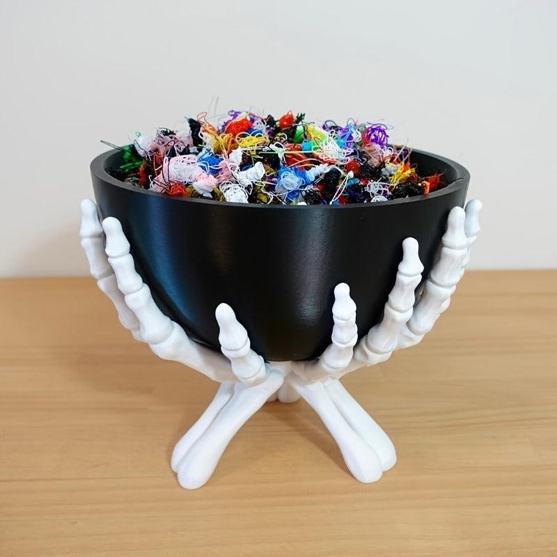Skelex Candy Bowl - Matzwart Kunststof, Afneembaar Design 3