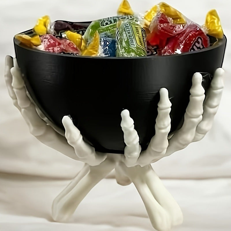 Skelex Candy Bowl - Matzwart Kunststof, Afneembaar Design 4