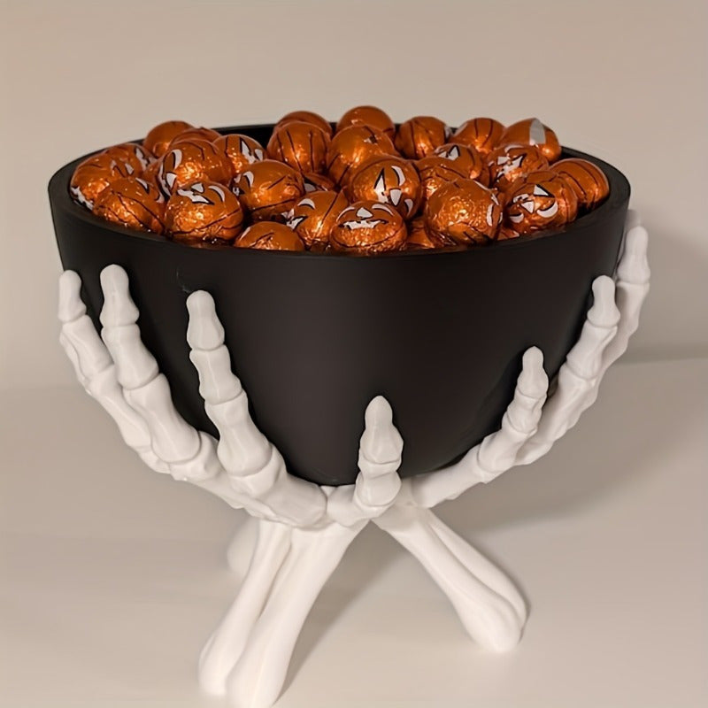 Skelex Candy Bowl - Matzwart Kunststof, Afneembaar Design 6
