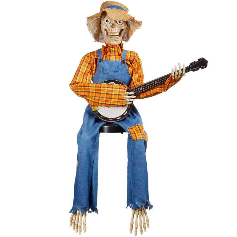 Skylark Halloween Decoratie - Bewegingsgestuurd, Muzikaal Skeletten Duo 5