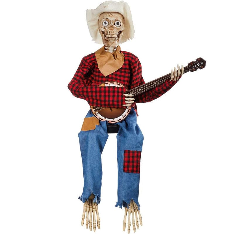 Skylark Halloween Decoratie - Bewegingsgestuurd, Muzikaal Skeletten Duo 6