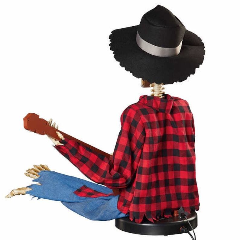 Skylark Halloween Decoratie - Bewegingsgestuurd, Muzikaal Skeletten Duo 7