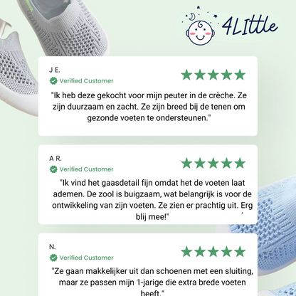 4Little Feeties Schoenen - Ergonomische schoentjes voor de eerste stapjes