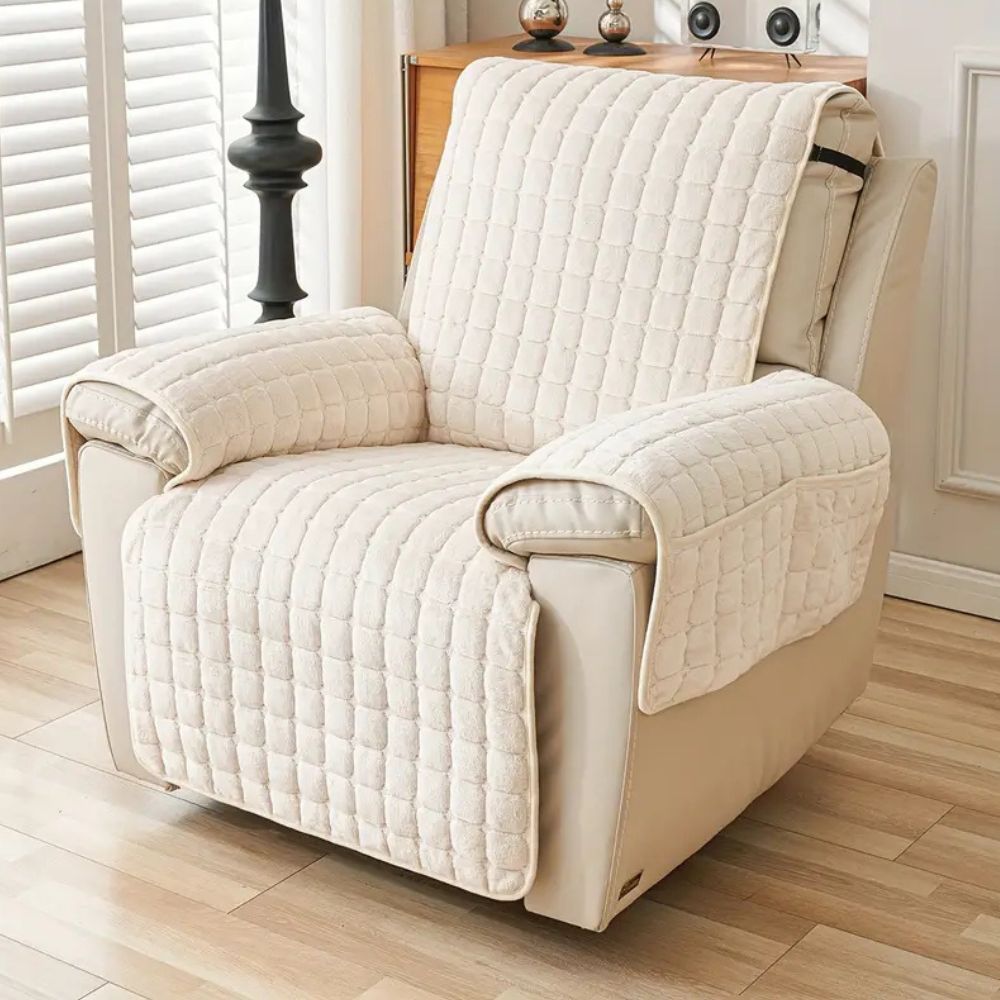 Snug Fauteuilhoes - Microvezel, Antislippasvorm met Zijvak 11