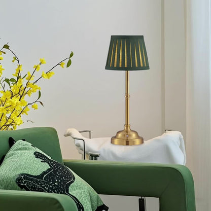Solaire Tafellamp - Draadloos Goud, Oplaadbaar LED Touch Dimbaar 1