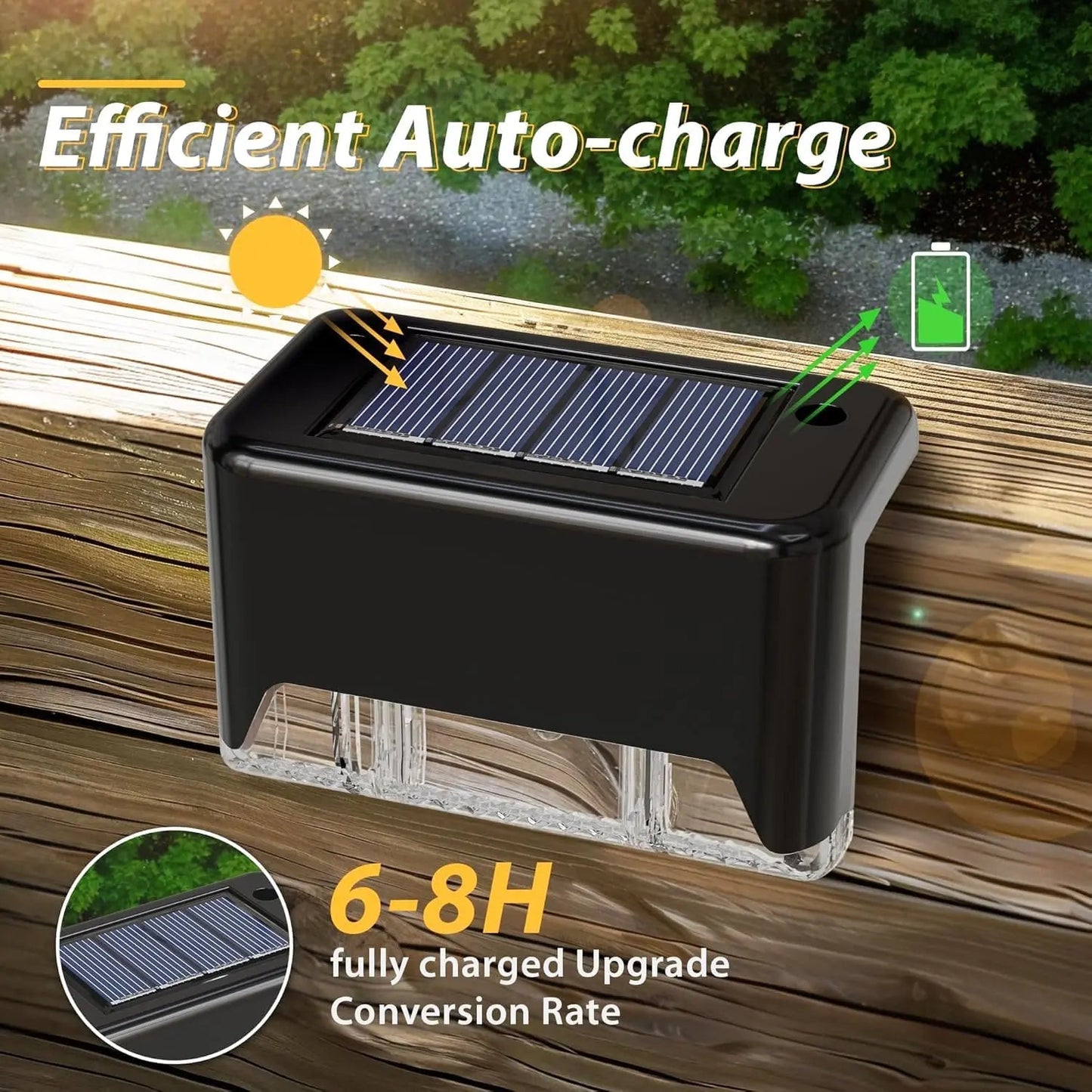 Solaire Tuinverlichting Set - Weerbestendig, 4-delig Solar Buitenverlichting 1