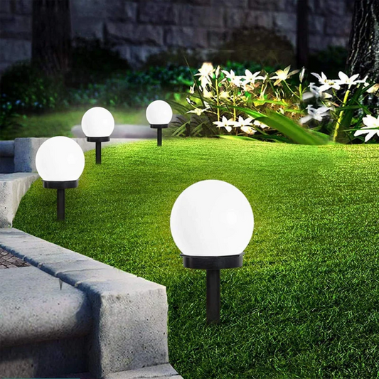 Solara LED Tuinverlichting - Waterdichte Solar Zonnebol Set van 3 0