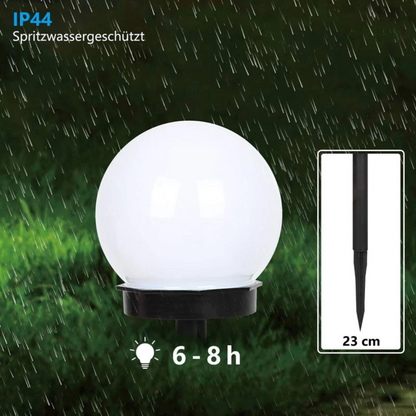 Solara LED Tuinverlichting - Waterdichte Solar Zonnebol Set van 3 1