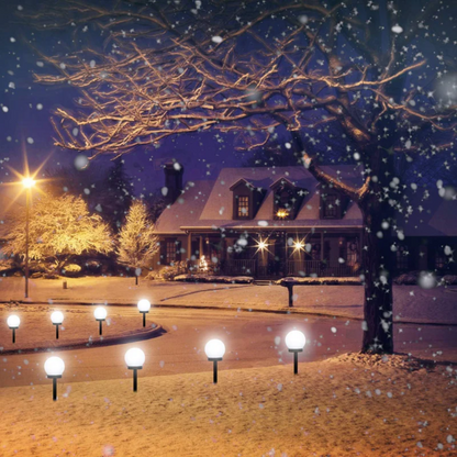 Solara LED Tuinverlichting - Waterdichte Solar Zonnebol Set van 3 4