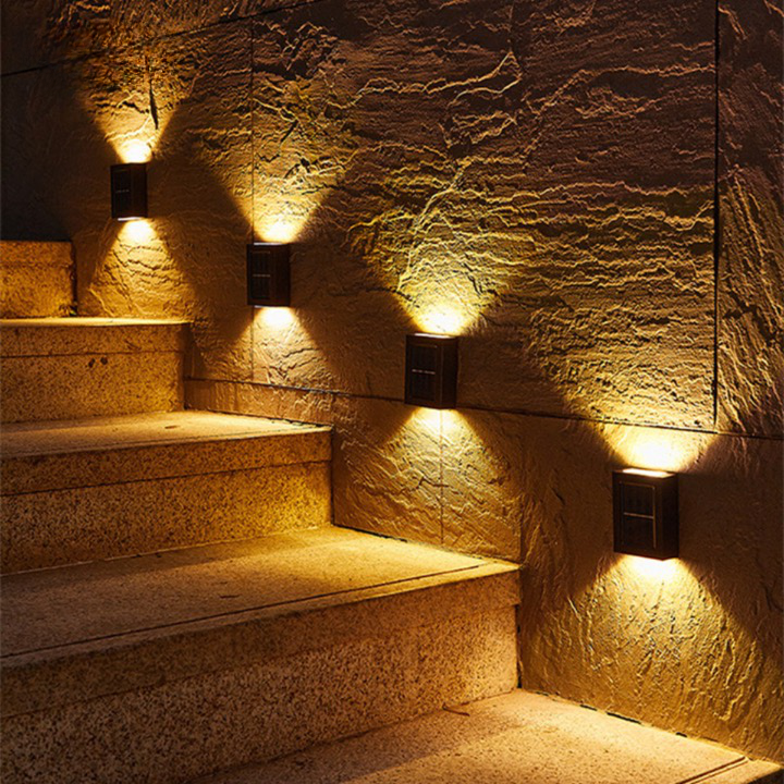 Solaro Buiten Wandlamp - Draadloos Solar, Warm LED Licht 0