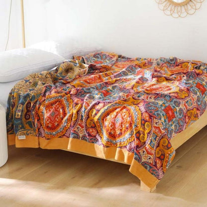 Soleil Boho Deken - Koelvezel, Dubbelzijdig Design 2