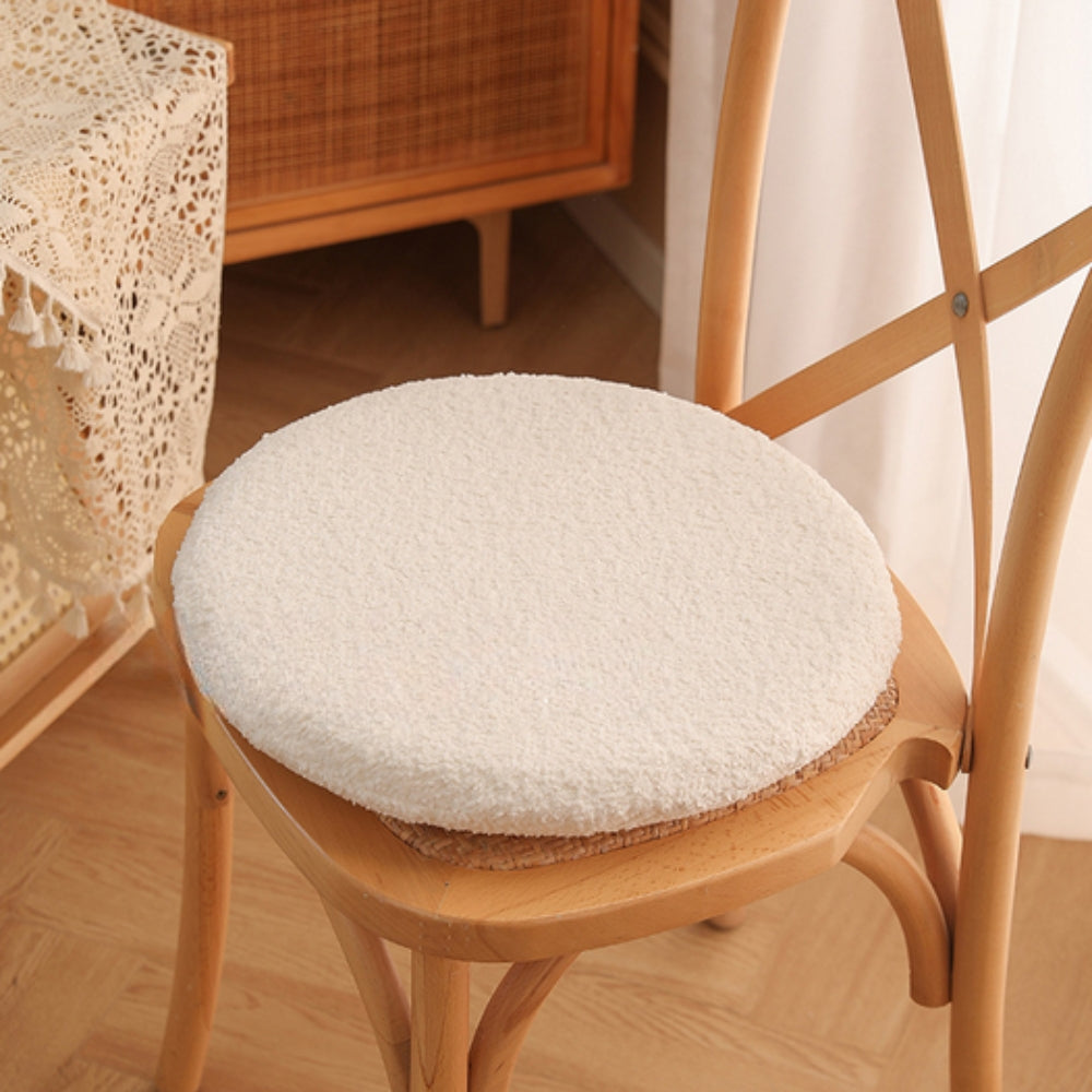 Sora Stoelkussen - Zacht Fluweel, Konijnenoor Design 3