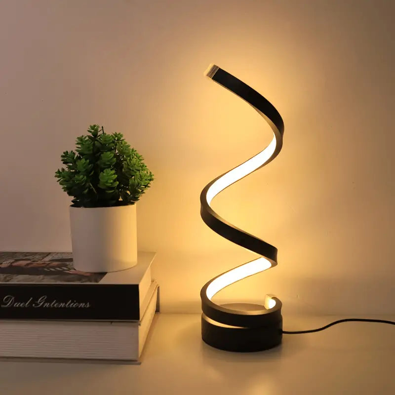 Sparlux Tafellamp - Dimbaar LED, Modern Spiraalontwerp 0