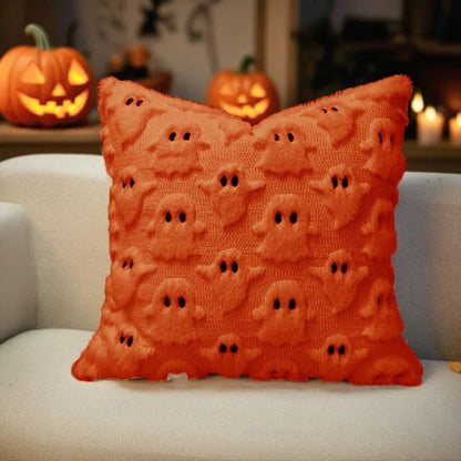 Spero Kussenhoes Bank - Pluche 3D Spookdesign, Machinewasbaar 5