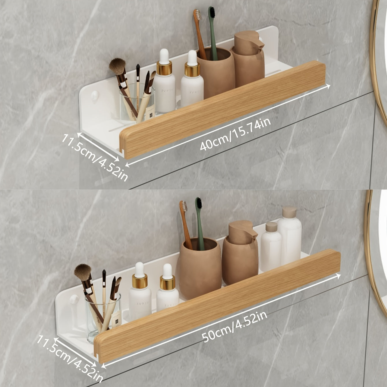 StarkesTett Wandplank - Zwevend Smeedijzer, Modern en Ruimtebesparend 4
