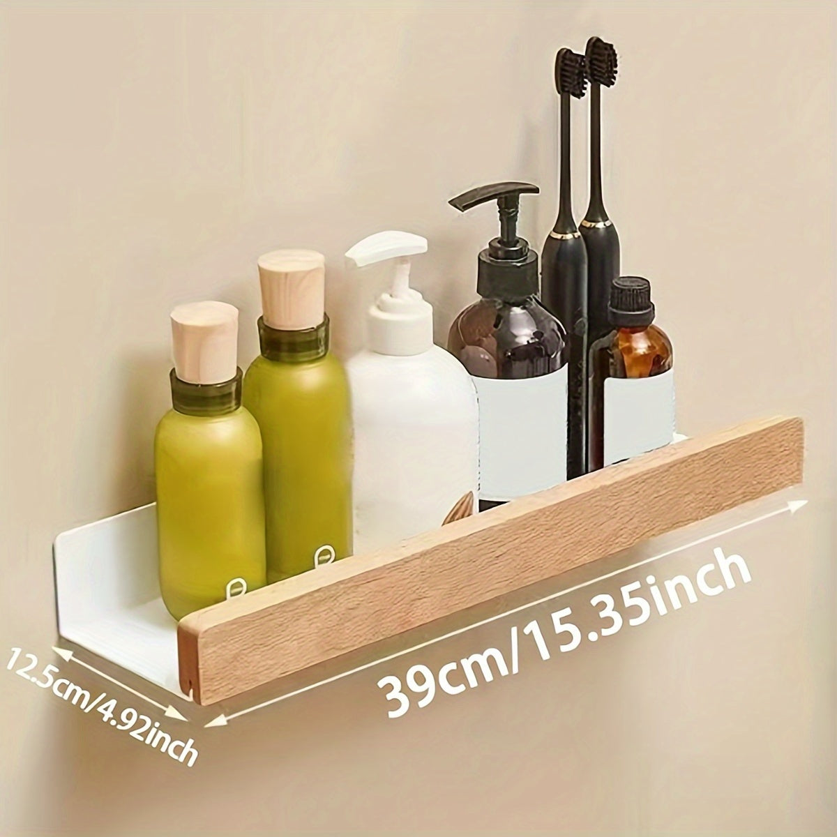 StarkesTett Wandplank - Zwevend Smeedijzer, Modern en Ruimtebesparend 7